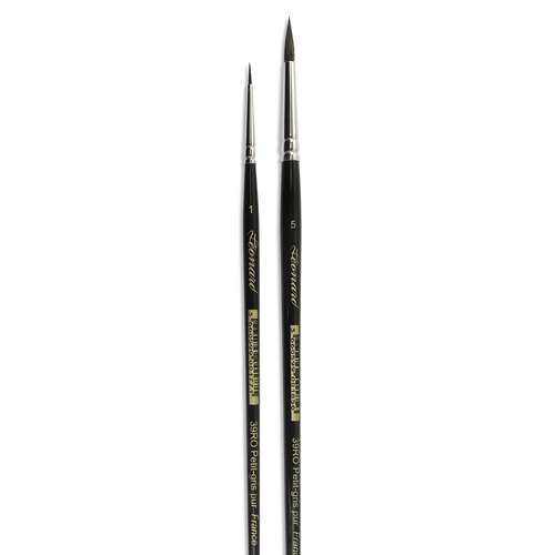 Set de 2 pinceaux pour aquarelle Léonard 39RO 