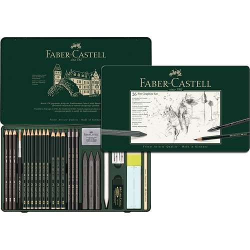 Coffret Pitt Graphite Faber-Castell 