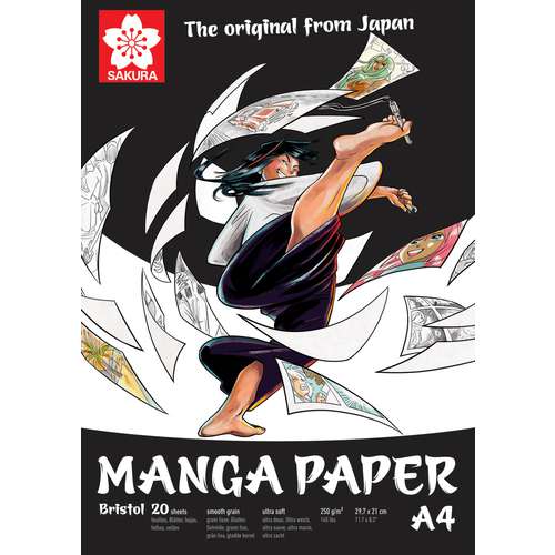 Bloc Manga Sakura - 250 g/m2 