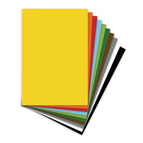 Assortiment de papiers de couleur Gerstaecker 