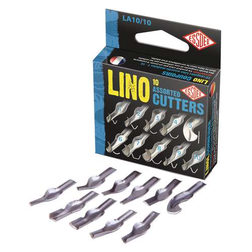Lot de 10 gouges N° 1 à 10 Essdee 