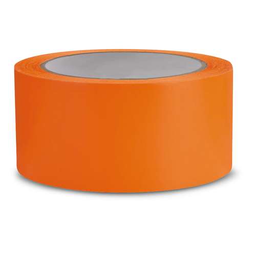 Ruban adhésif PVC orange 