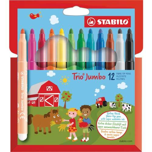 Feutre Trio Jumbo de Stabilo 
