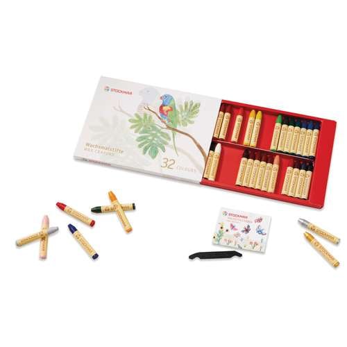Set de 32 crayons de cire Stockmar 
