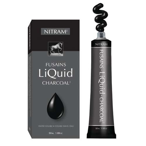 Fusain liquide Nitram - 50 ml 