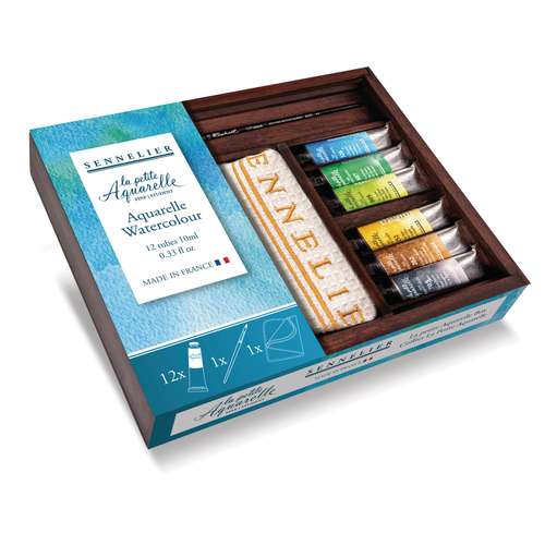 Set pinceaux et peinture La Petite Aquarelle Sennelier 