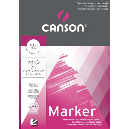 Bloc Marker Canson Layout 