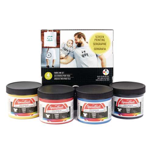 Encre Speedball Pour Sérigraphie Sur Tissu - 8 Onces (237 Ml) - Jaune De Processus