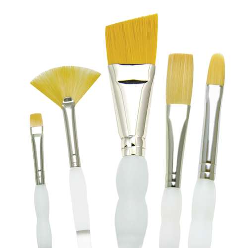 Set I de 5 pinceaux Soft Grip Royal & Langnickel 