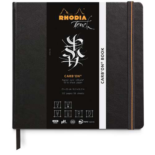 Carbon Book Rhodia Touch 