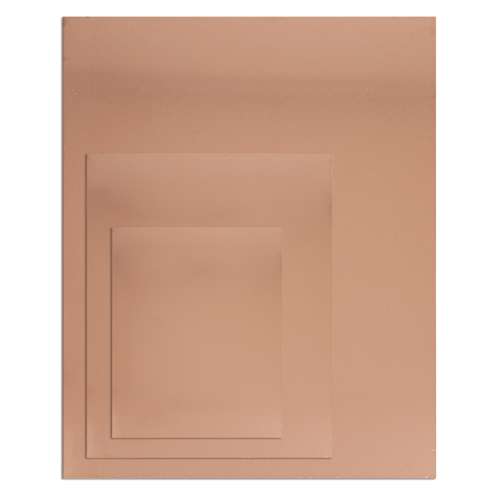 Plaque en cuivre 