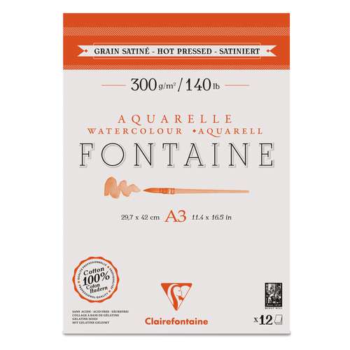 Rouleau Aquarelle Premium - 113x914 Cm, 300g/m², Grain Satiné Blanc Naturel | Parfait Pour Artistes - 4