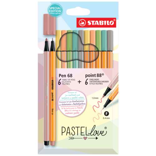 Set PASTELlove en édition limitée Stabilo® 