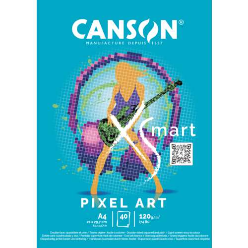 Bloc de feuilles XS Smart - Pixel Art 