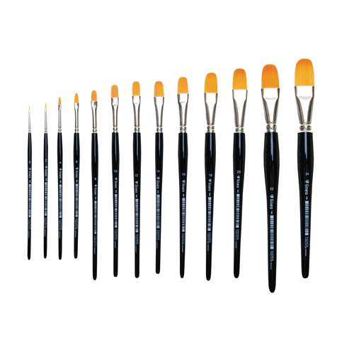 Pinceau aquarelle fibres synthétiques Toray, série 194, Linéo 