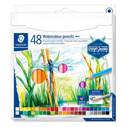 Crayons de couleur aquarellables beaux-arts Staedtler Multicolore - Crayon  de couleur - Achat & prix