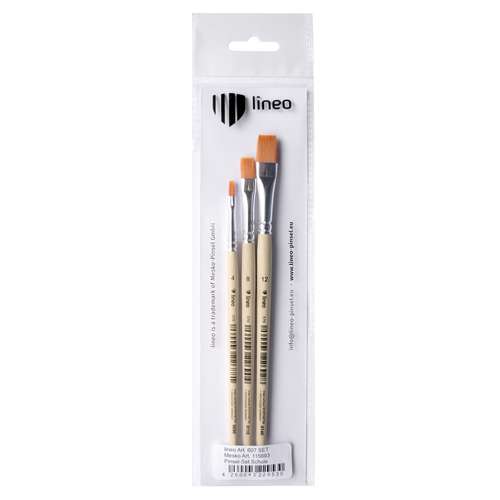 Set de pinceaux scolaires série 579 Lineo School Synthetics 