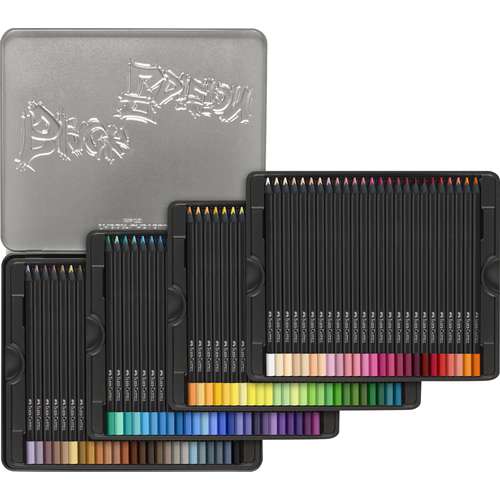 Crayons de couleur Black Edition Neon & Pastel Faber-Castell  Le Géant des  Beaux-Arts - N°1 de la vente en ligne de matériels pour Artistes