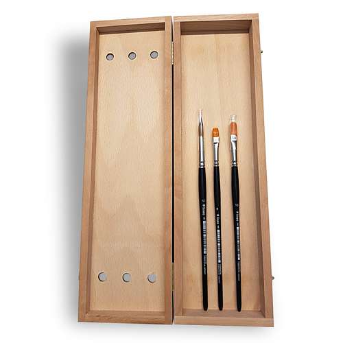 Coffret de pinceaux aquarelle Lineo 