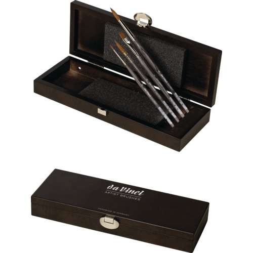 Coffret de 4 pinceaux aquarelle Colineo  da Vinci 
