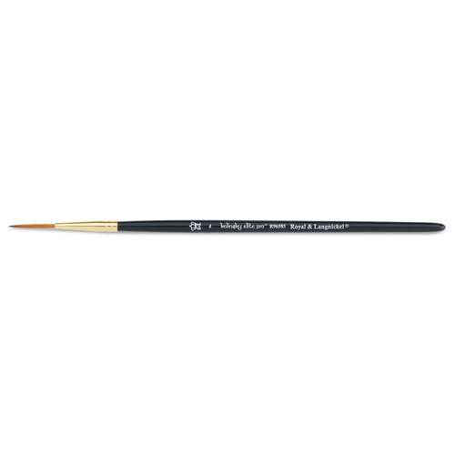 Royal & Langnickel Silk Pro Verwischpinsel Flach – 1 Stück, Ideal Für Präzisen Eyeliner & Make-up