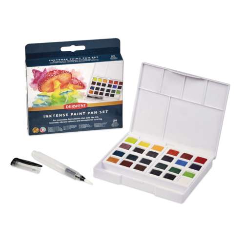 Coffret peinture aquarelle Inktense Derwent 