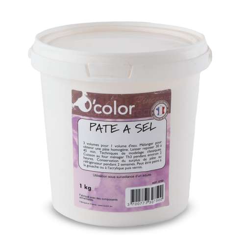 Pâte à sel O'Color 
