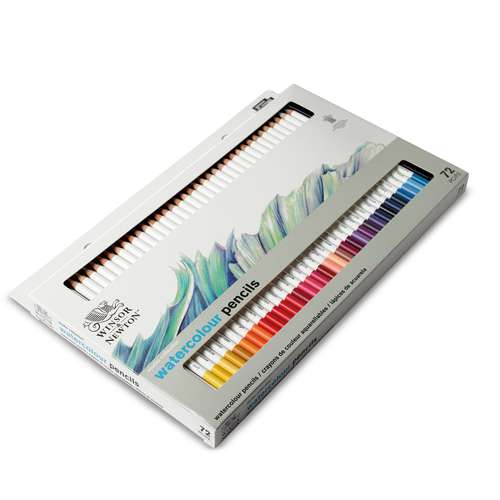 Coffret de 72 crayons aquarellables Winsor & Newton 