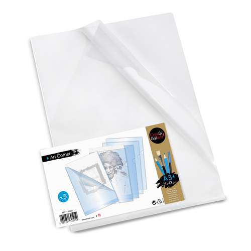 Lot de 5 pochettes Coins Art' Corner Viquel 