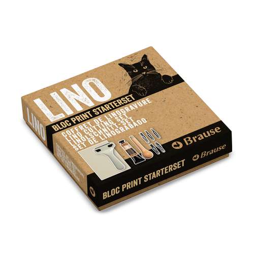 Coffret complet linogravure Brause 