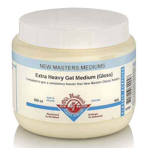 Médium gel brillant épais extra New Masters Old Holland 
