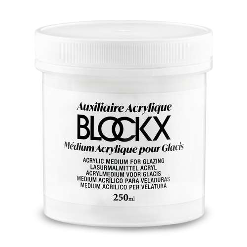 Médium acrylique pour glacis Blockx 