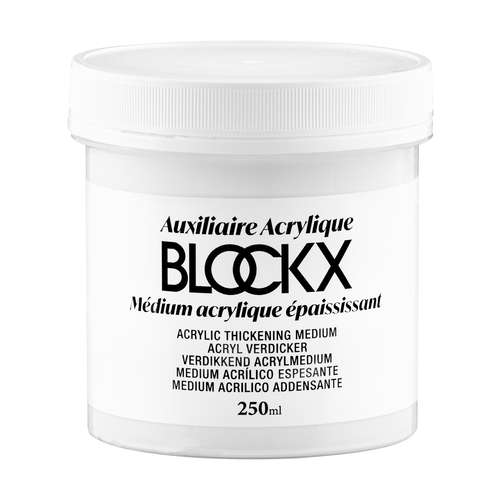 Médium acrylique épaississant Blockx 