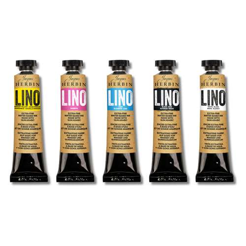 Set Encre Lino Jacques Herbin 