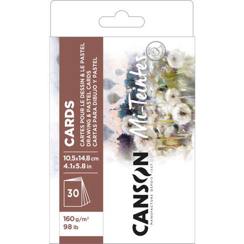 Cartes postales Mi-Teintes Canson 