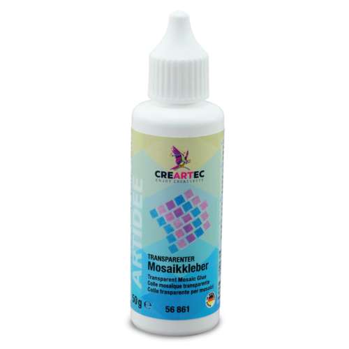 Colle transparente pour mosaïque Creartec 