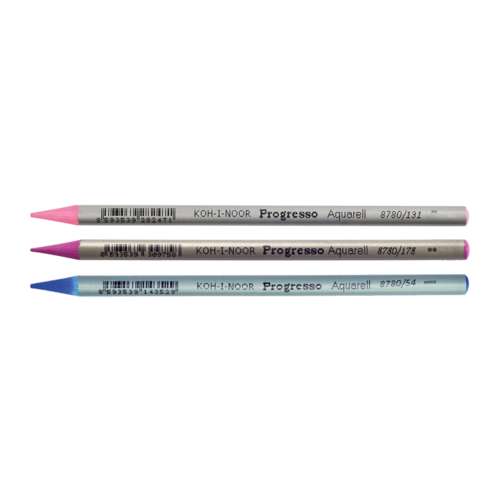 Crayon de couleur aquarellable Progresso Koh-I-Noor 