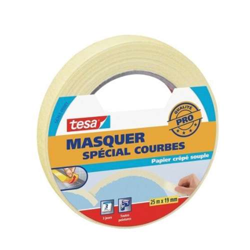 Adhésif de masquage Tesa spécial courbes Tesa 