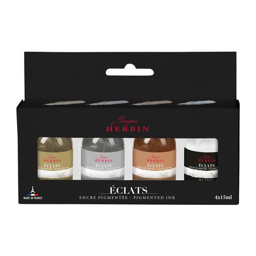 Set encre pigmentée Eclats Jacques Herbin 
