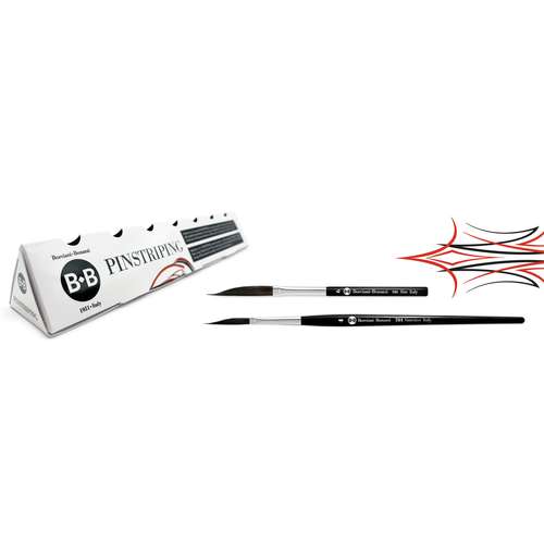 Set de 2 pinceaux Pinstriping Borciani e Bonazzi 