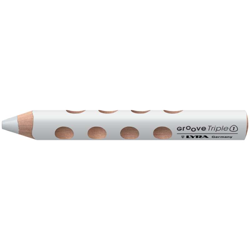 Crayons de couleur Lyra Groove® Triple 1, Blanc
