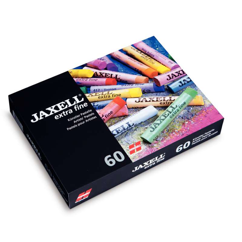 Coffrets de pastels Jaxell extra-fins, 60 pastels