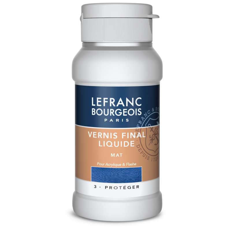 Vernis final liquide Lefranc & Bourgeois, 250 ml, Brillant