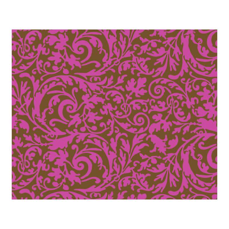 Papier déco Ursus transparent Médusa, 21 x 29,7cm ( A4) - 115 g/m² - 5 Fles, Rose
