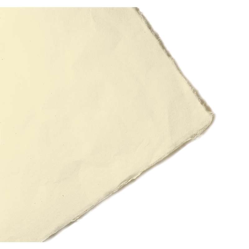 Papier Hosokawa blanc crème, 45,5 x 61 cm - 39 g/m², commande minimale 5