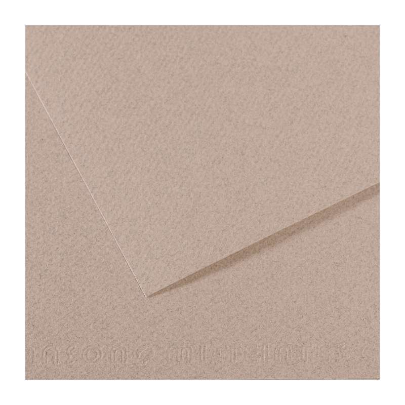 Papier mi-teintes Canson, 75 x 110 cm (Grand aigle) - 160 g/m², Gris clair