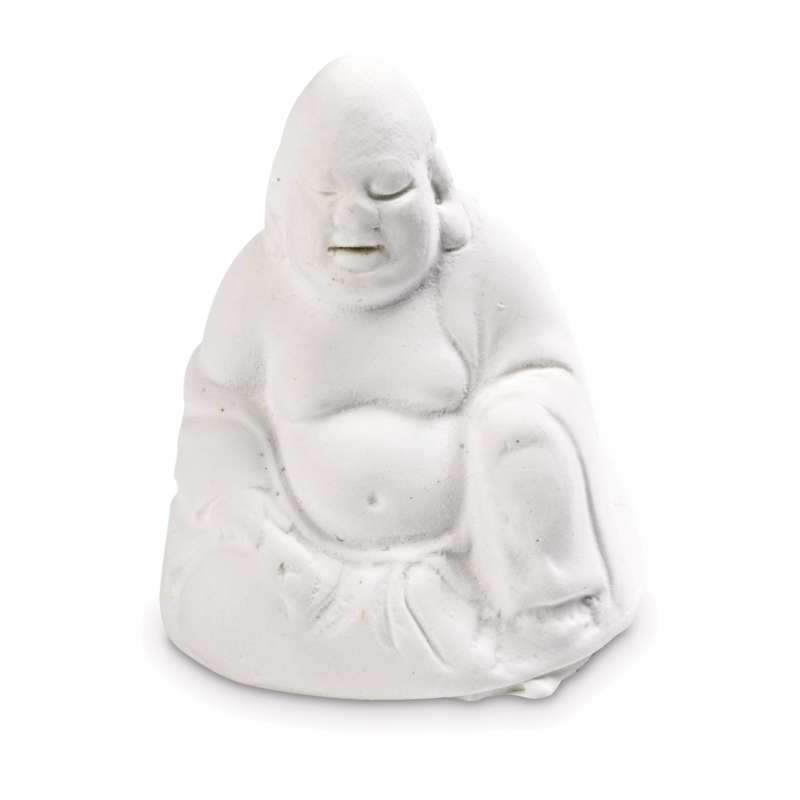 Modèle en plâtre Powertex Bouddha assis, 7 x 5,5 x 4 cm