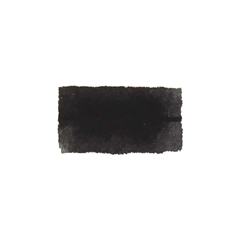 Peinture aquarelle Blockx, 1/2 godet, Noir de fumée