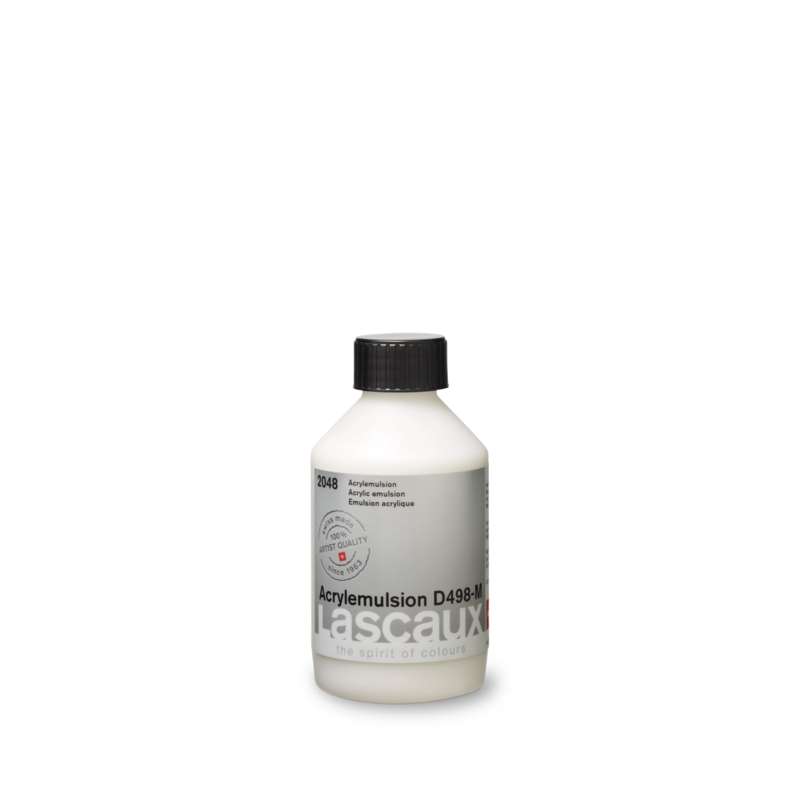 Emulsion acrylique Lascaux D 498-M, 250 ml, D 498-M