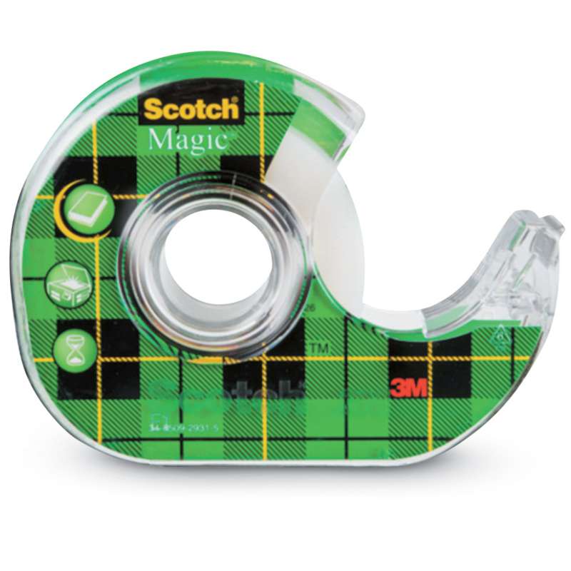 Scotch Magic invisible sur dévidoir, 19 mm x 30 m